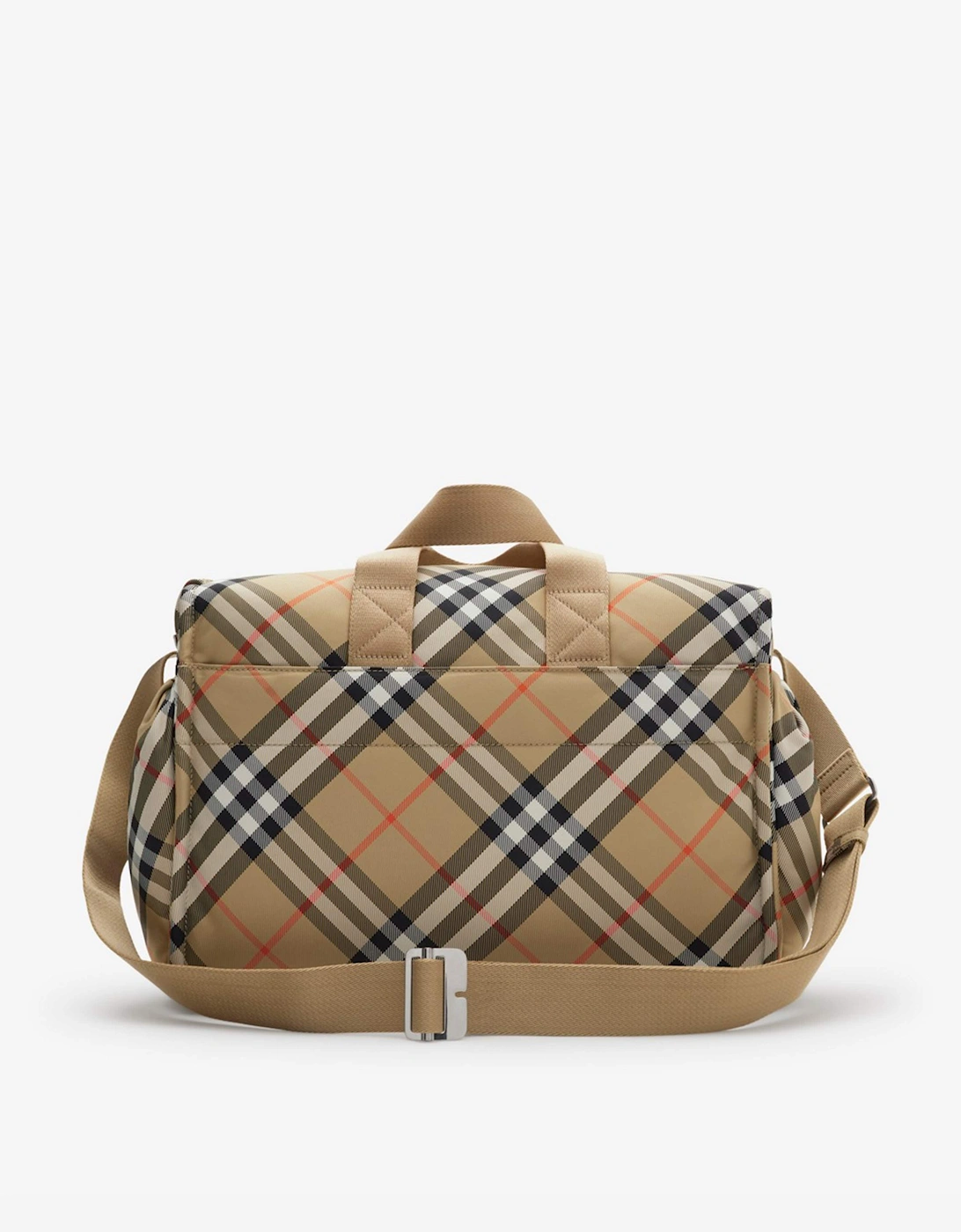 Baby Check Changing Bag in Beige (36cm)