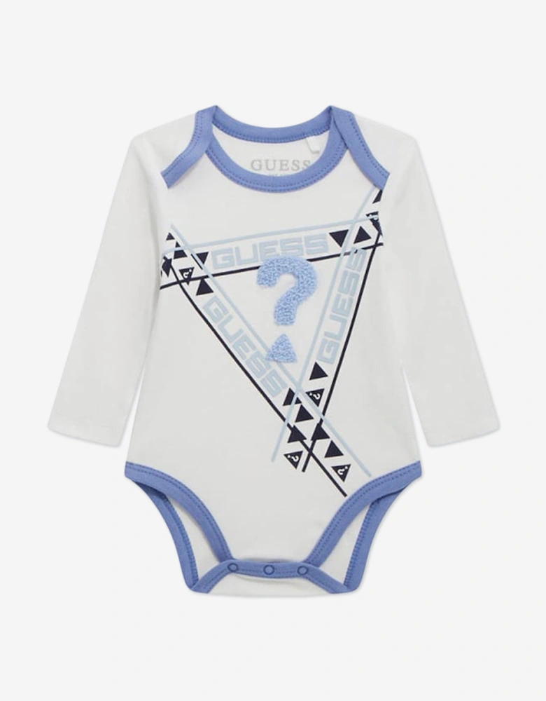 Baby Boys Bodysuit Set in Blue