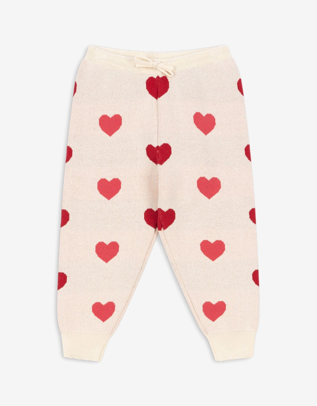 Girls Heart Lapis Knit Pants in Ivory, 5 of 4