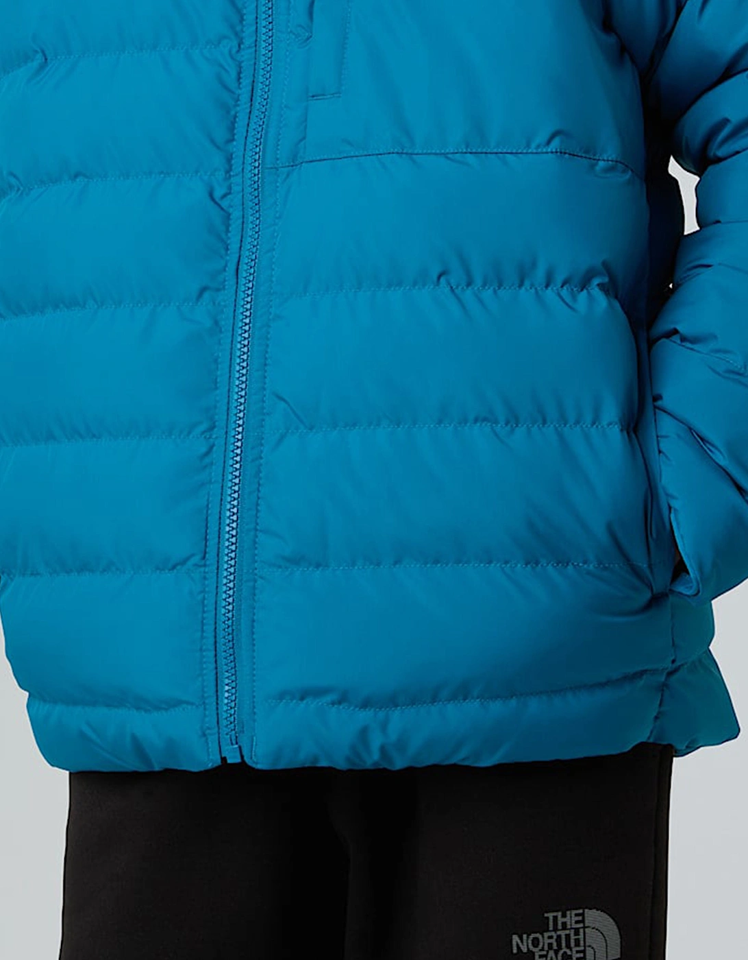 Boys Reversible Perrito Hooded Jacket in Blue