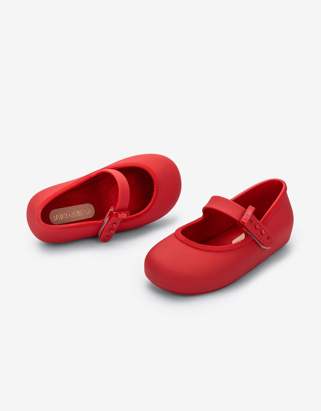 Girls Soft Ballerinas in Red