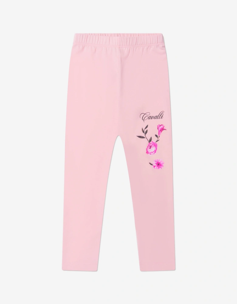 Girls Cotton Fleece Joggers
