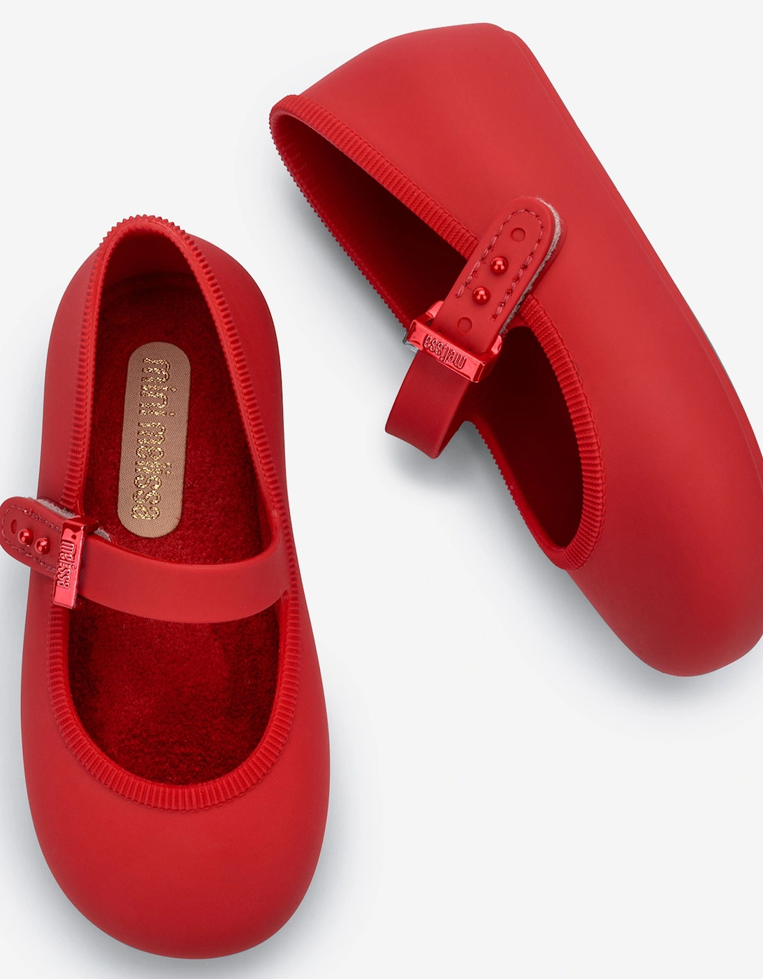 Girls Soft Ballerinas in Red