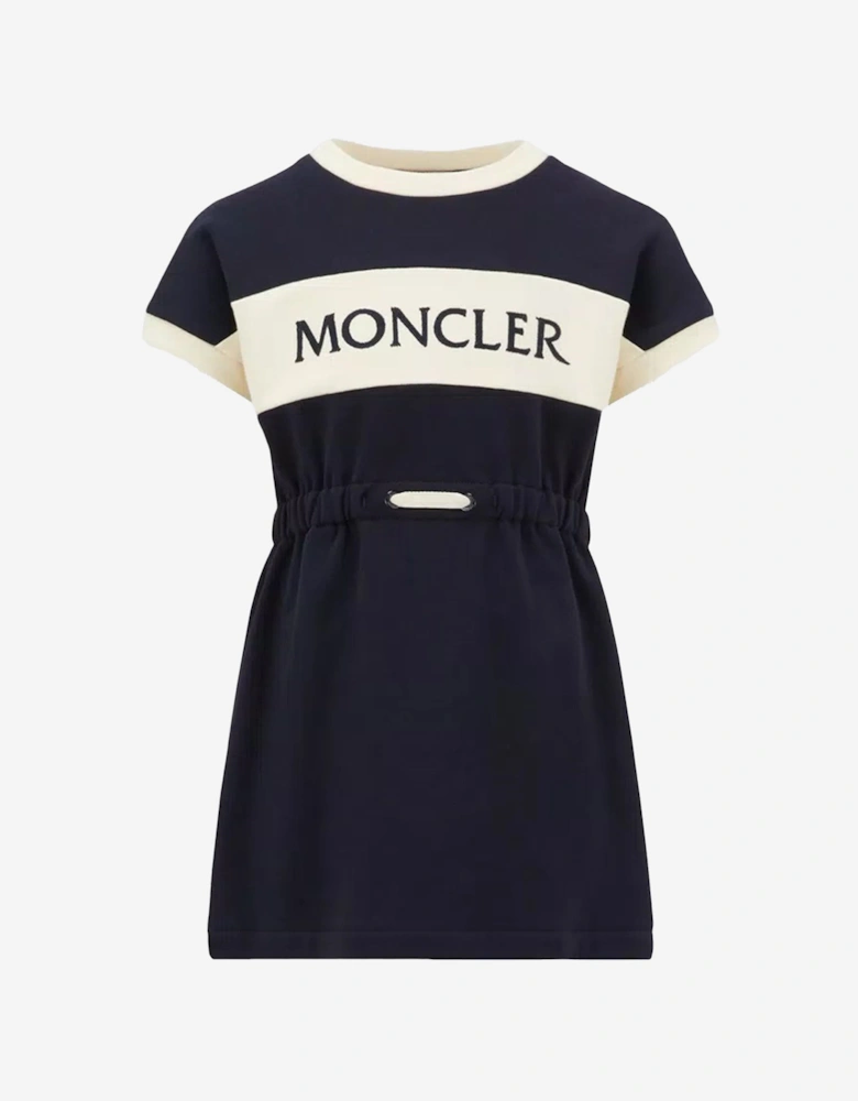 Enfant Girls Logo T-Shirt Dress in Black