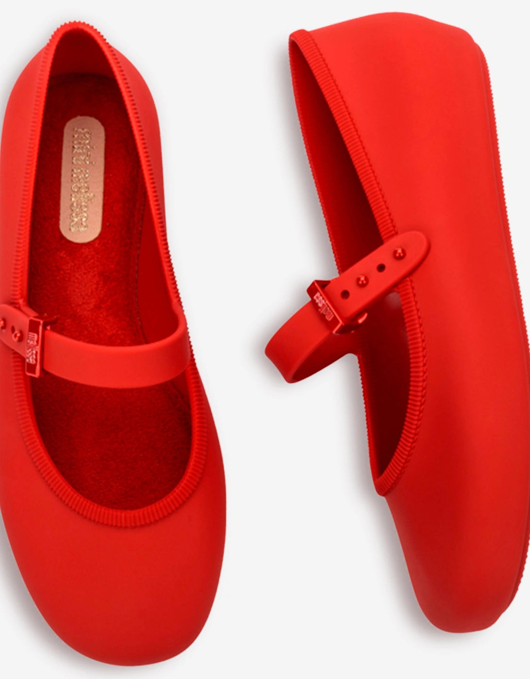 Girls Soft Ballerinas in Red