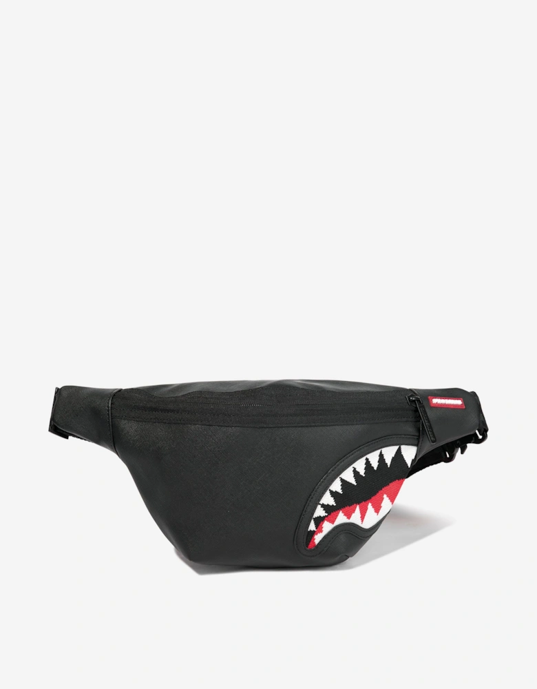 Kids Fly Knit Mouth Savvy Crossbody in Black (40.64cm)