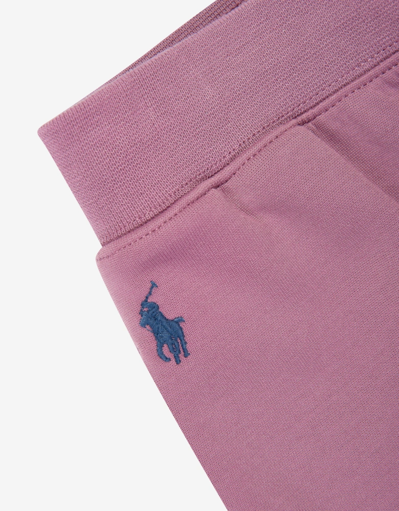Girls Tech Joggers in Purple