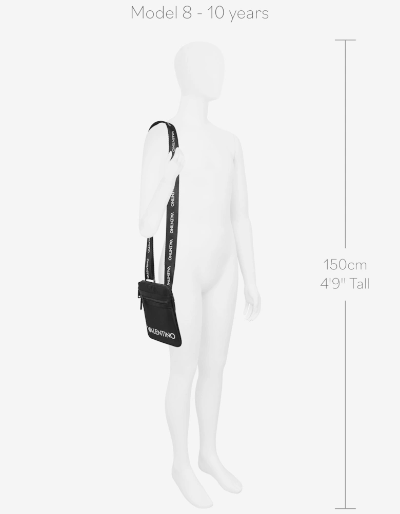 Kylo Crossbody Bag in Black (17.5cm)