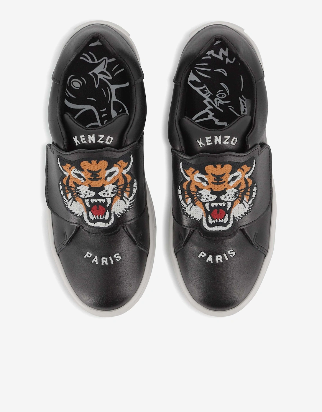 Kids Tiger Trainers in Grey