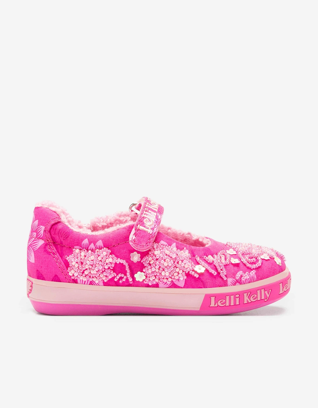 Girls Megan Shoes in Pink, 5 of 4