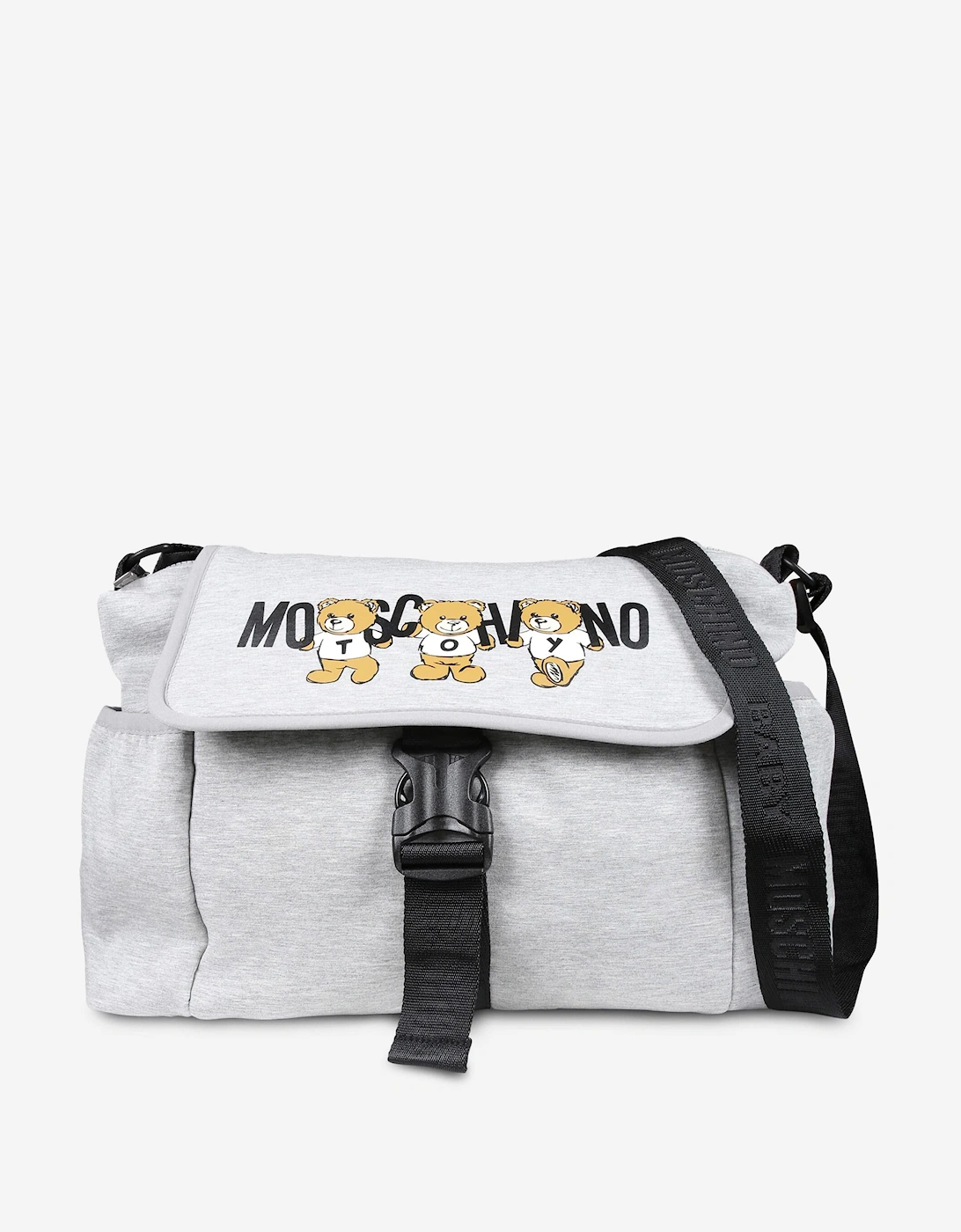 Baby Bear Logo Changing Bag in Grey (40cm), 5 of 4