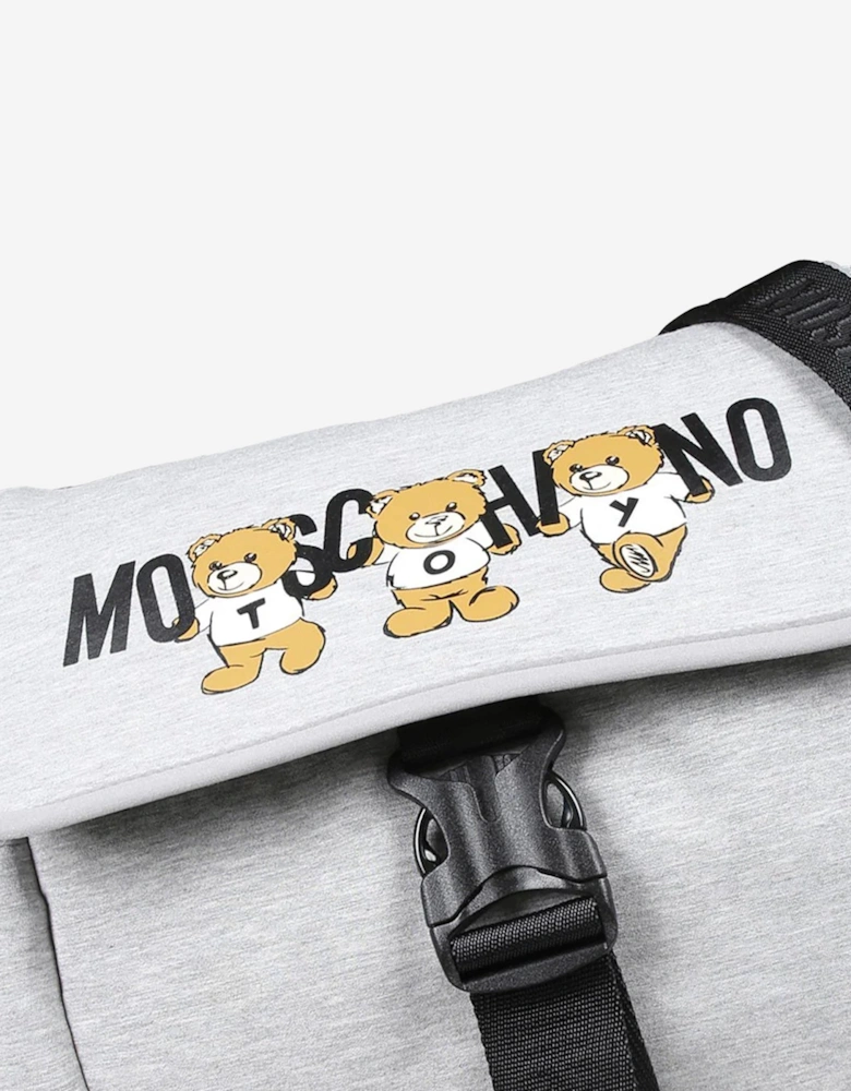 Baby Bear Logo Changing Bag in Grey (40cm)
