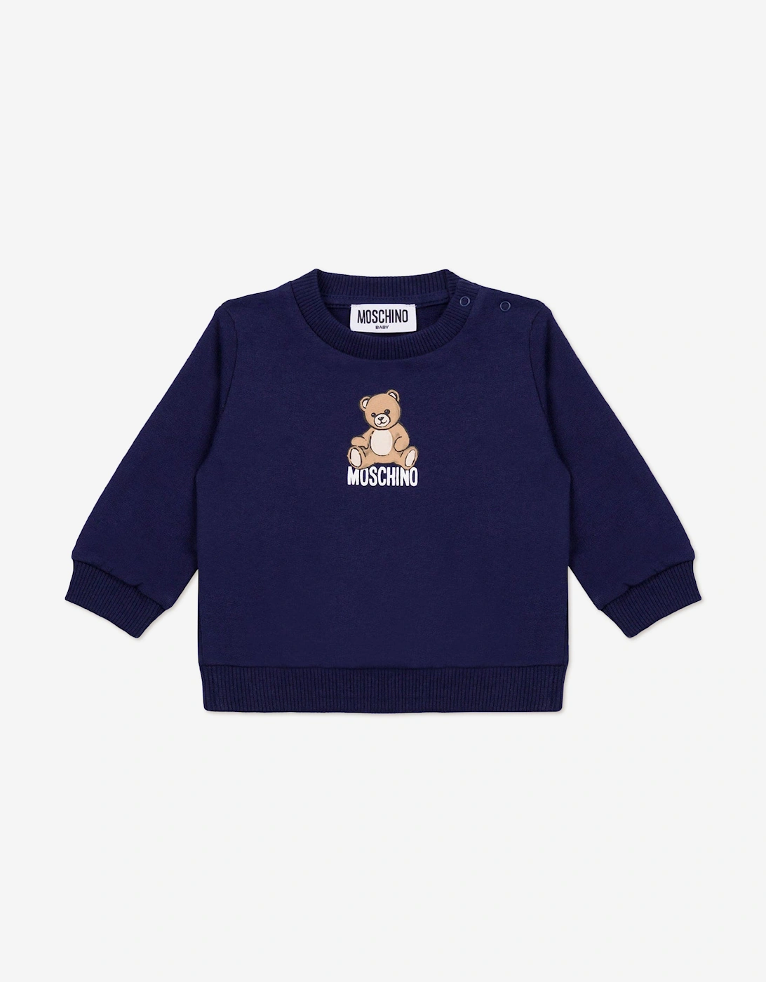 Baby Teddy Bear Tracksuit in Navy