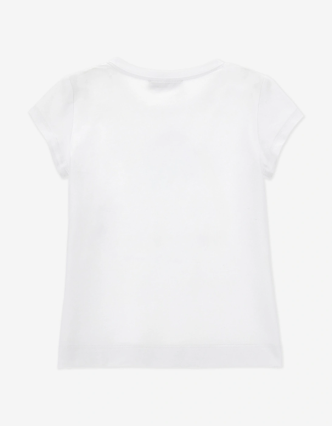 Girls Flower and Fruit T-Shirt in White