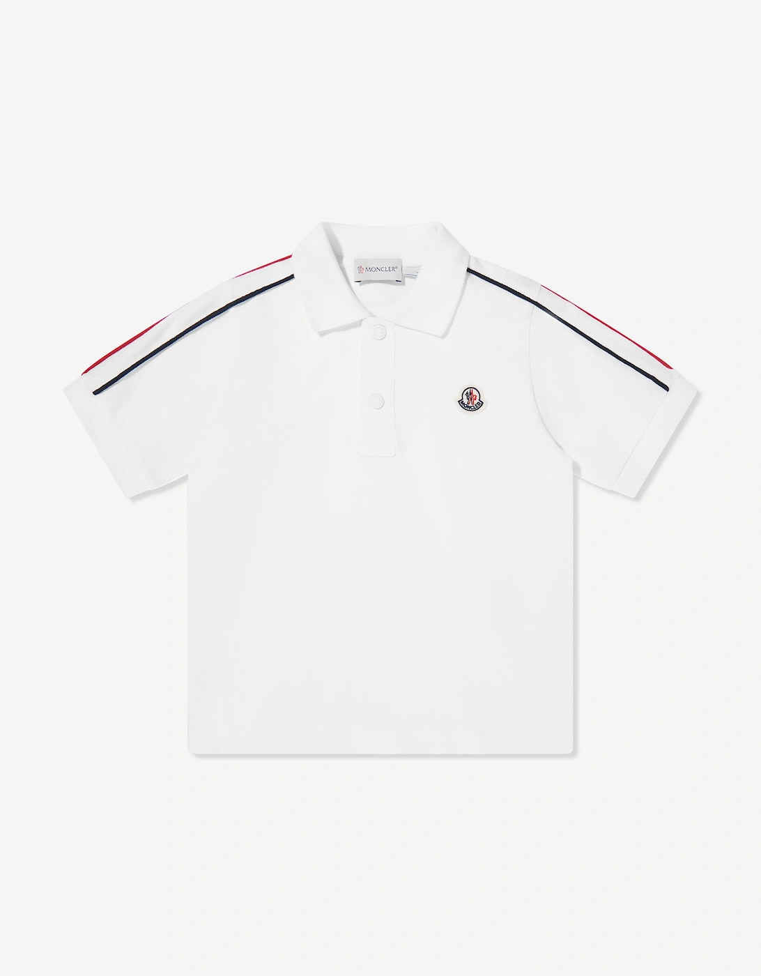 Boys Logo Short Set in White