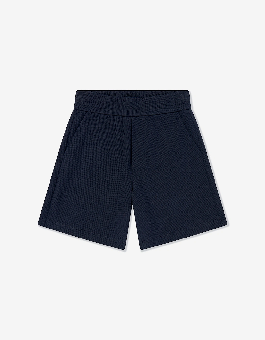 Boys Logo Short Set in White