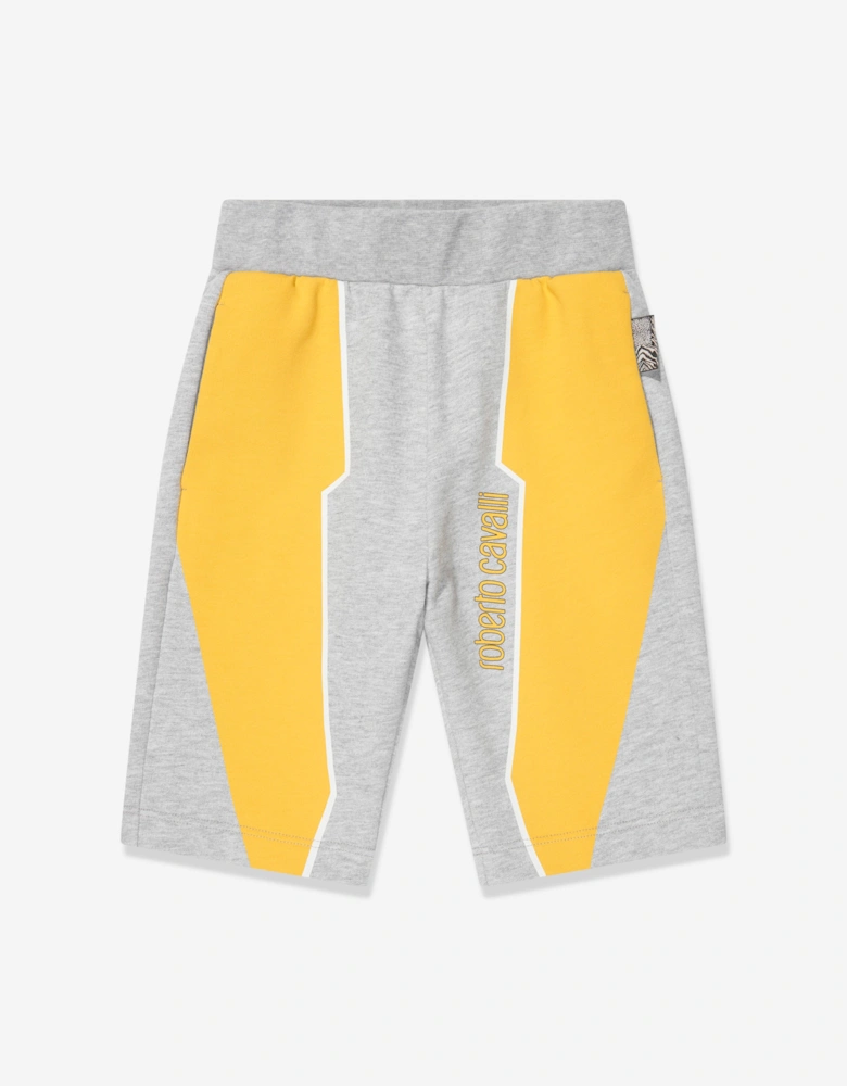 Boys Logo Shorts in Grey