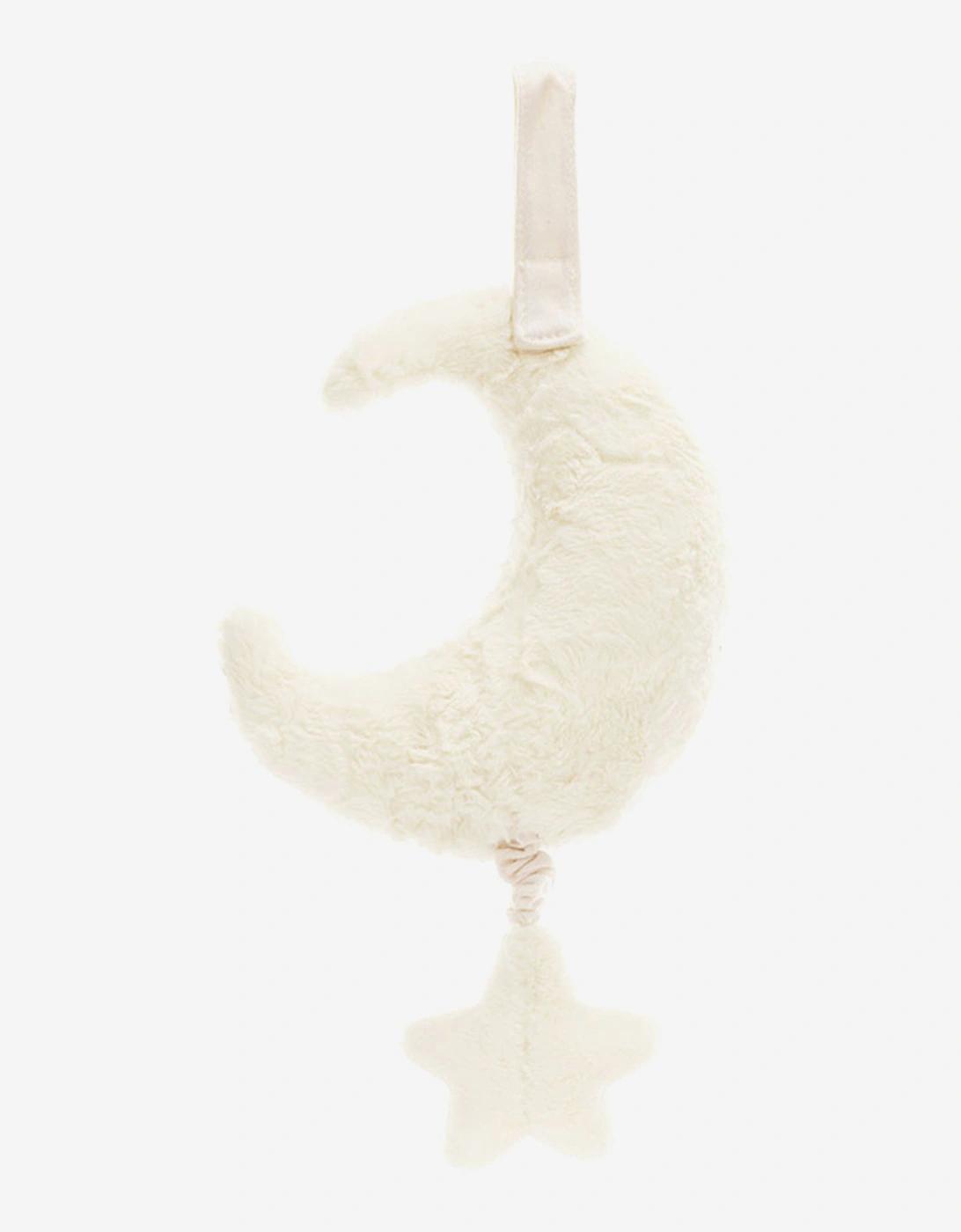 Amuseables Moon Musical Pull in White (28 CM)