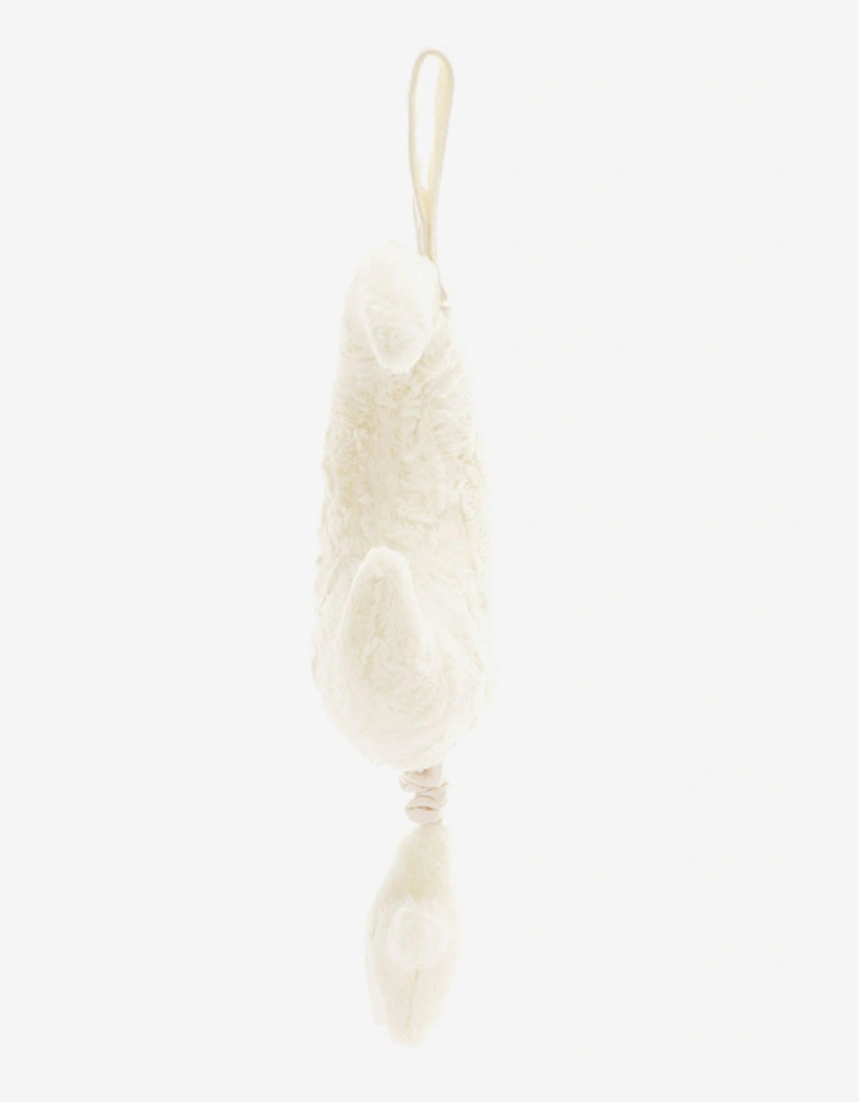 Amuseables Moon Musical Pull in White (28 CM)