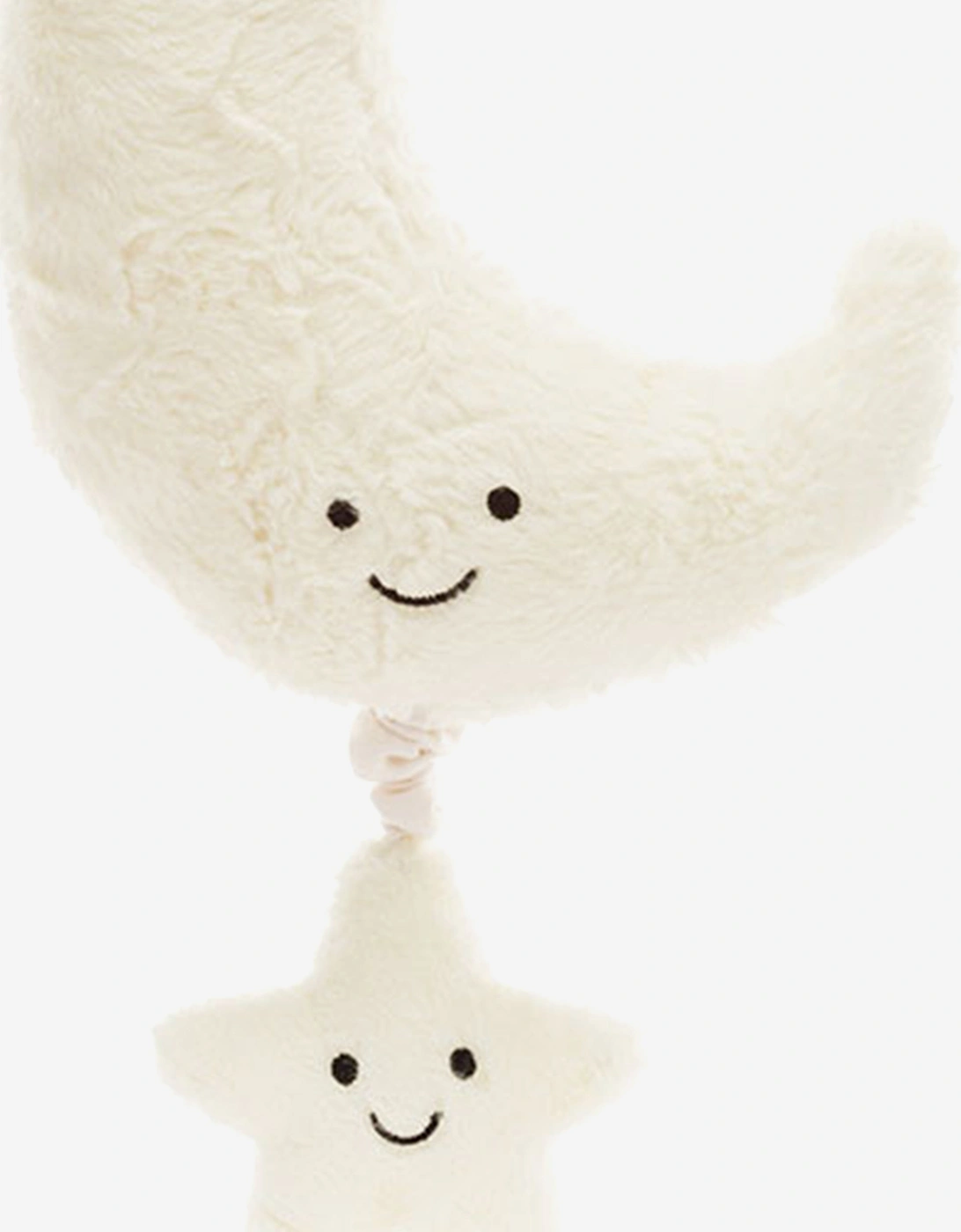 Amuseables Moon Musical Pull in White (28 CM)