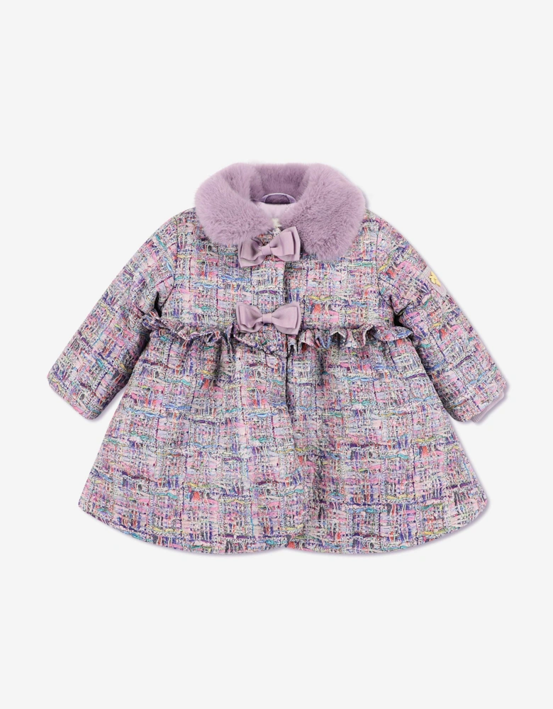 Angels Face Baby Girls Harmony Coat in Purple