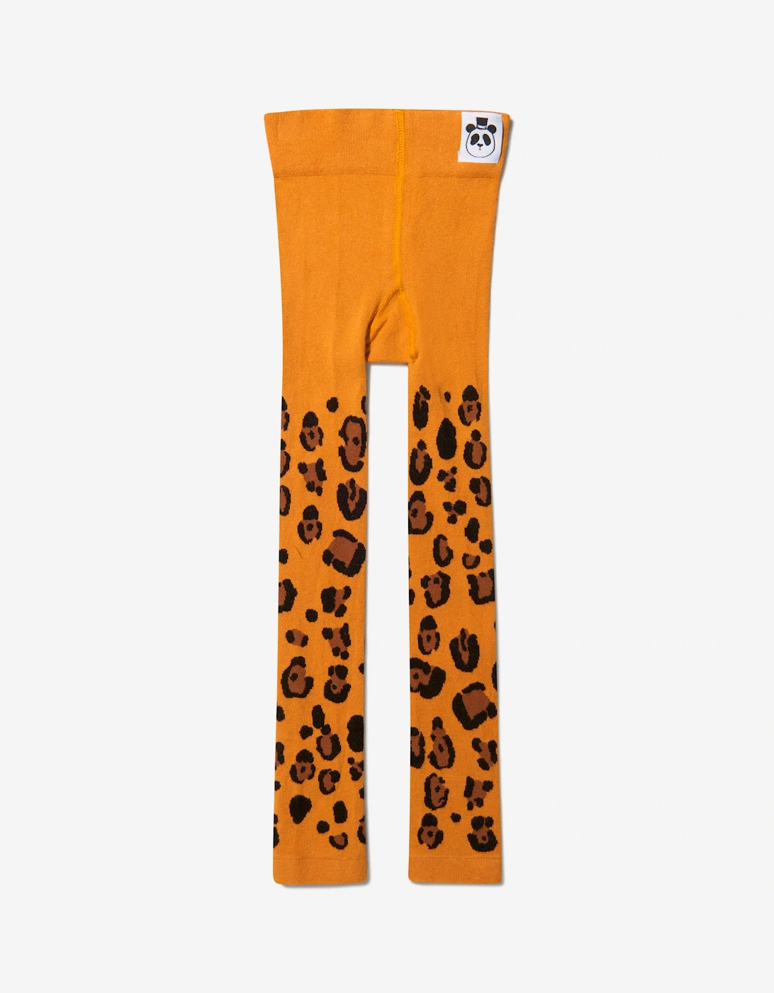 Girls Organic Cotton Leopard Leggings (2 Pack) in Multicolour