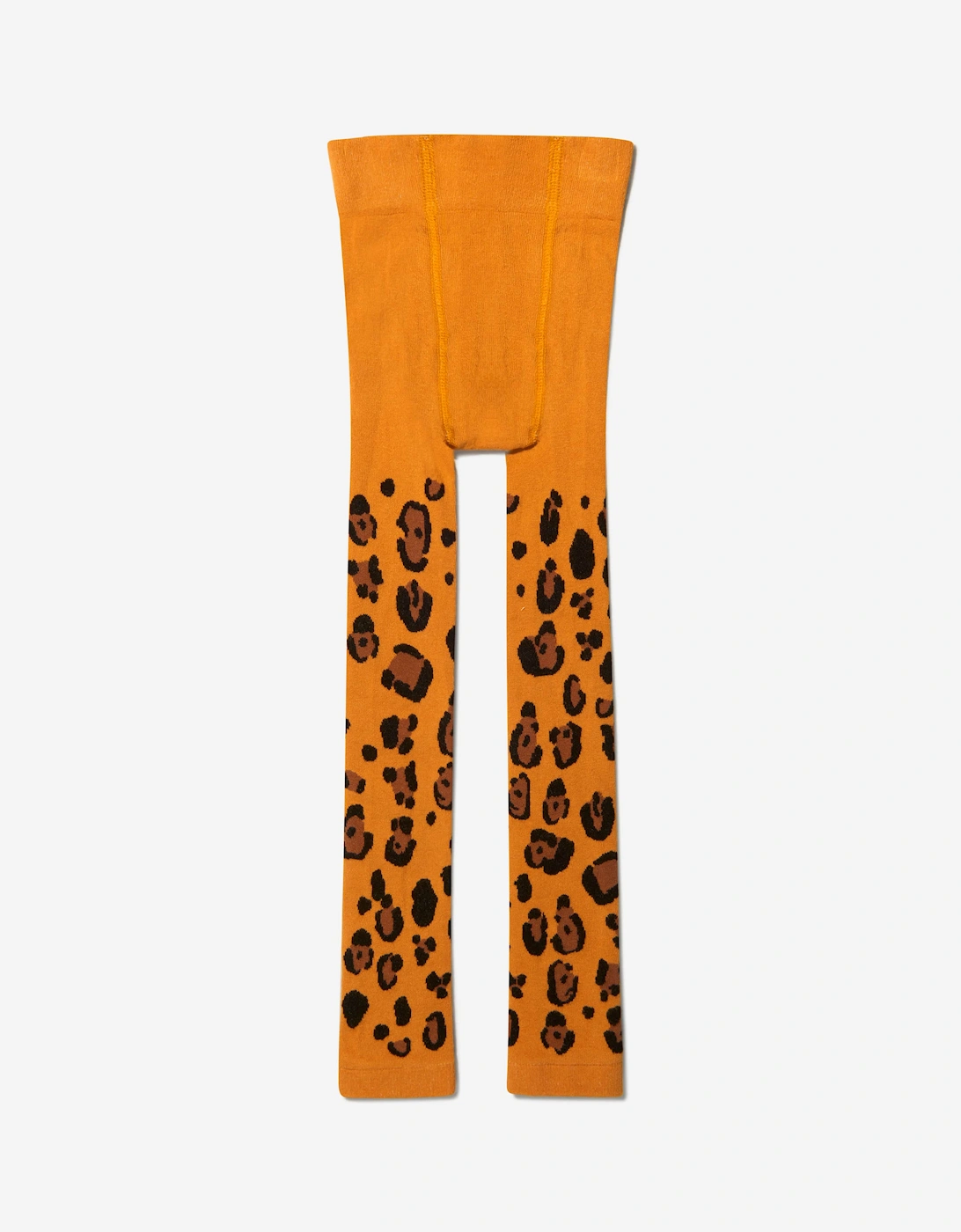Girls Organic Cotton Leopard Leggings (2 Pack) in Multicolour