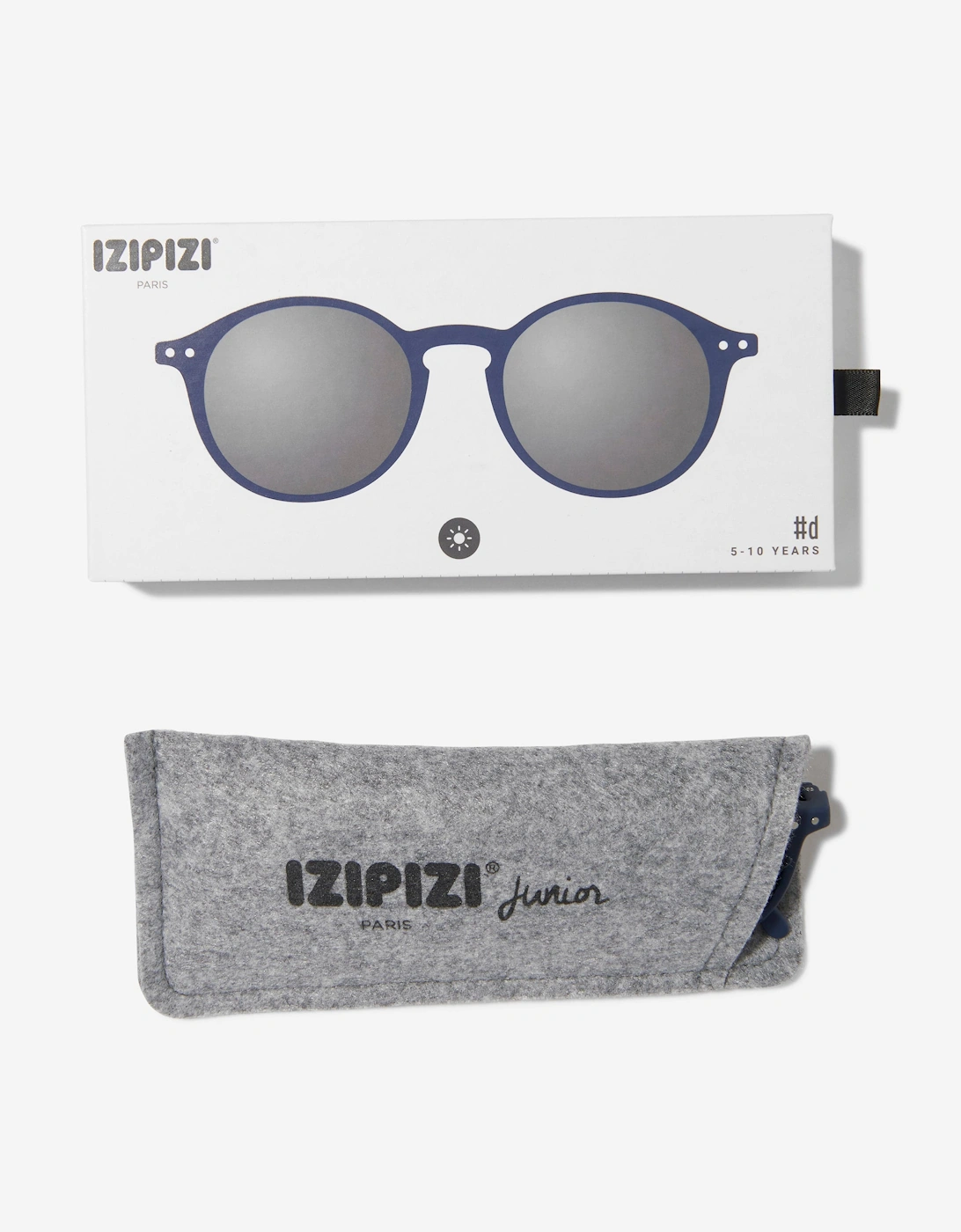 Kids Iconic Mini Sunglasses in Navy