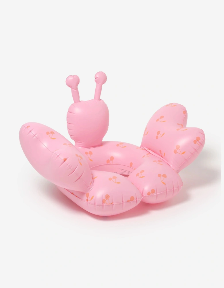 Girls Tube Pool Ring Cotton Candy Cherry in Pink (106cm)