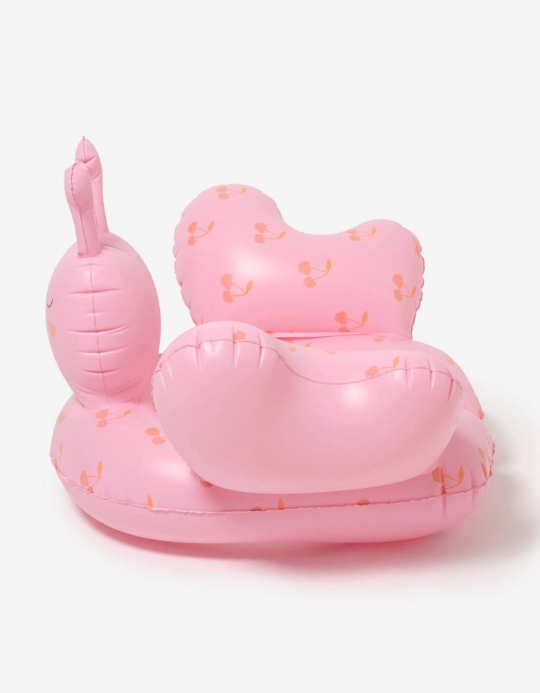 Girls Tube Pool Ring Cotton Candy Cherry in Pink (106cm)