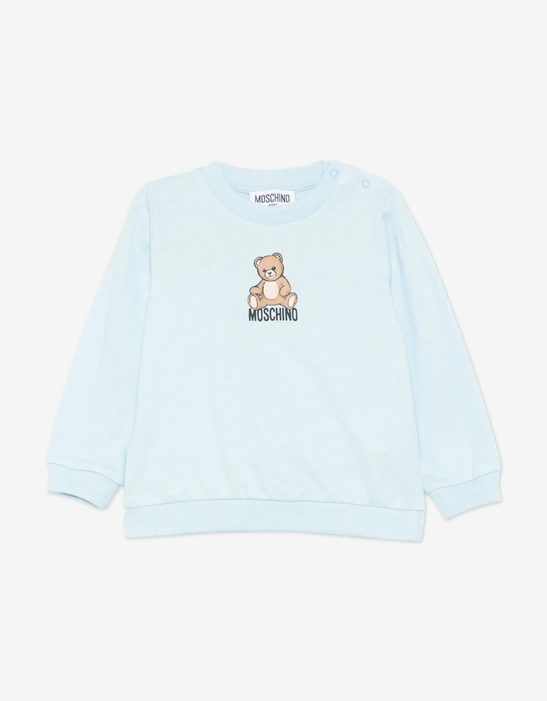 Baby Teddy Bear Tracksuit in Blue