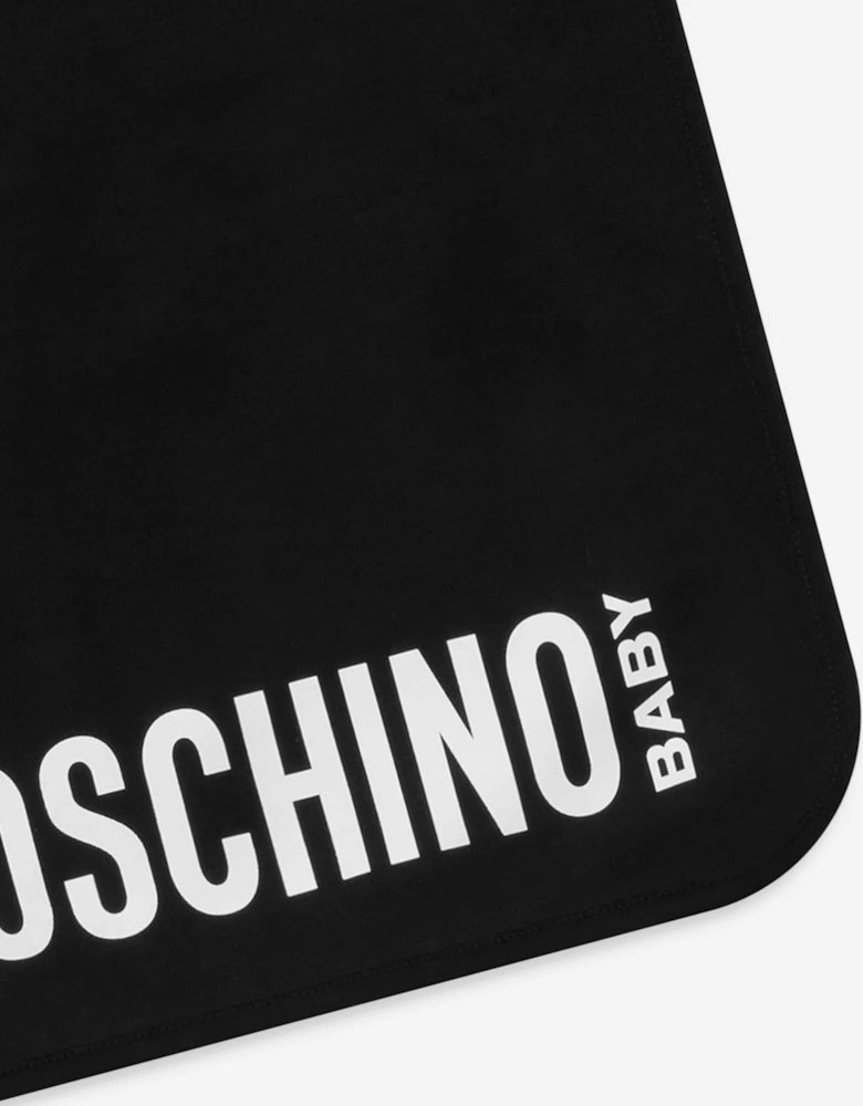 Baby Bear Logo Changing Bag in Black (40cm)