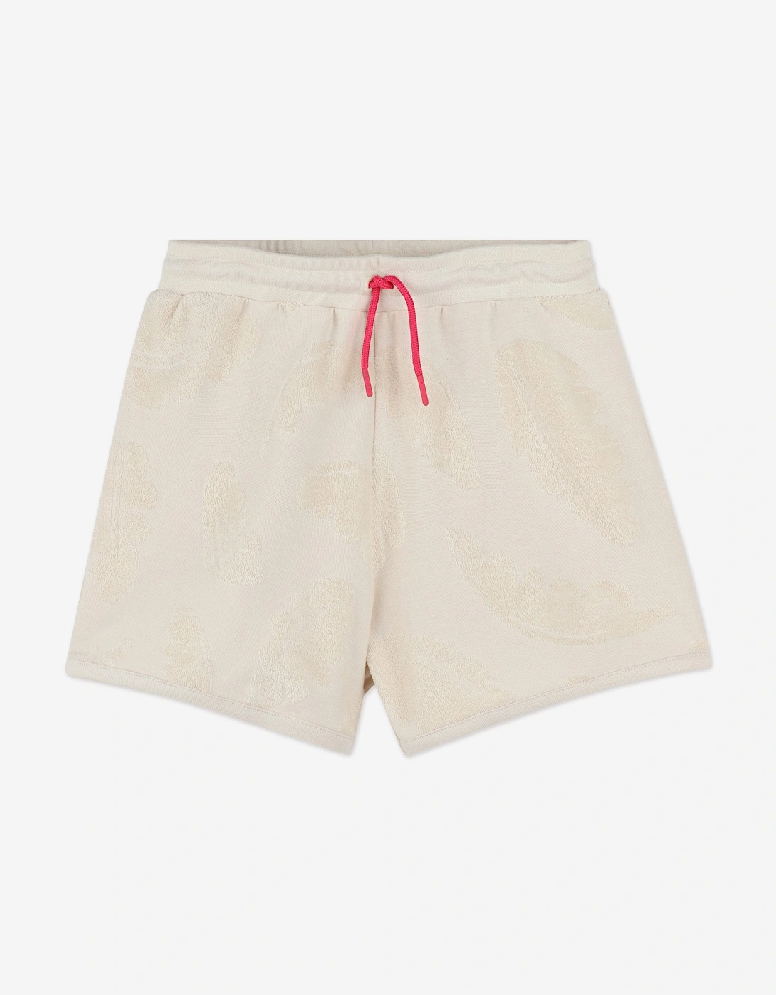 Girls Tank Top and Shorts Set in Beige