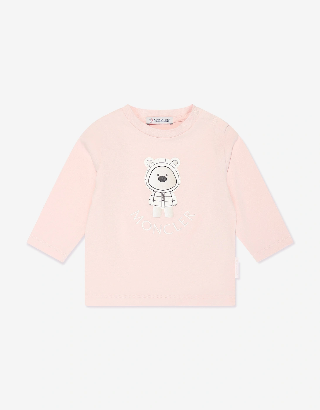 Enfant Baby Girls Teddy Bear Tracksuit in Pink