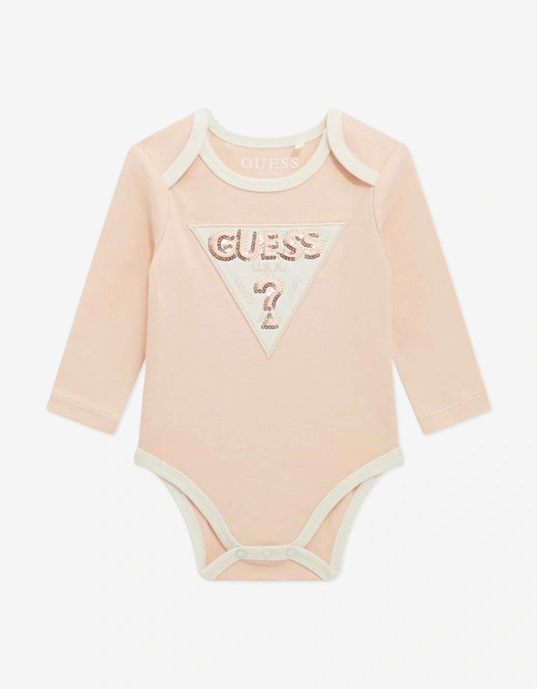 Baby Girls 3 Piece Tracksuit Set in Ivory