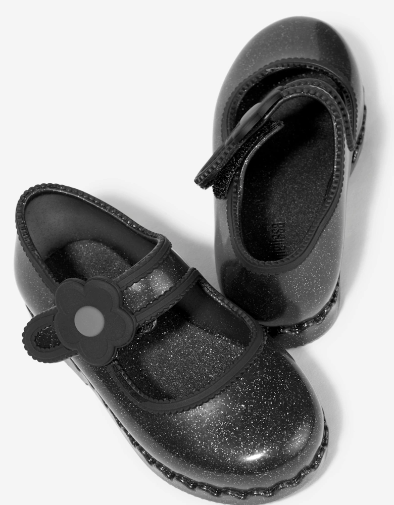 Girls Hip Ballerinas in Black