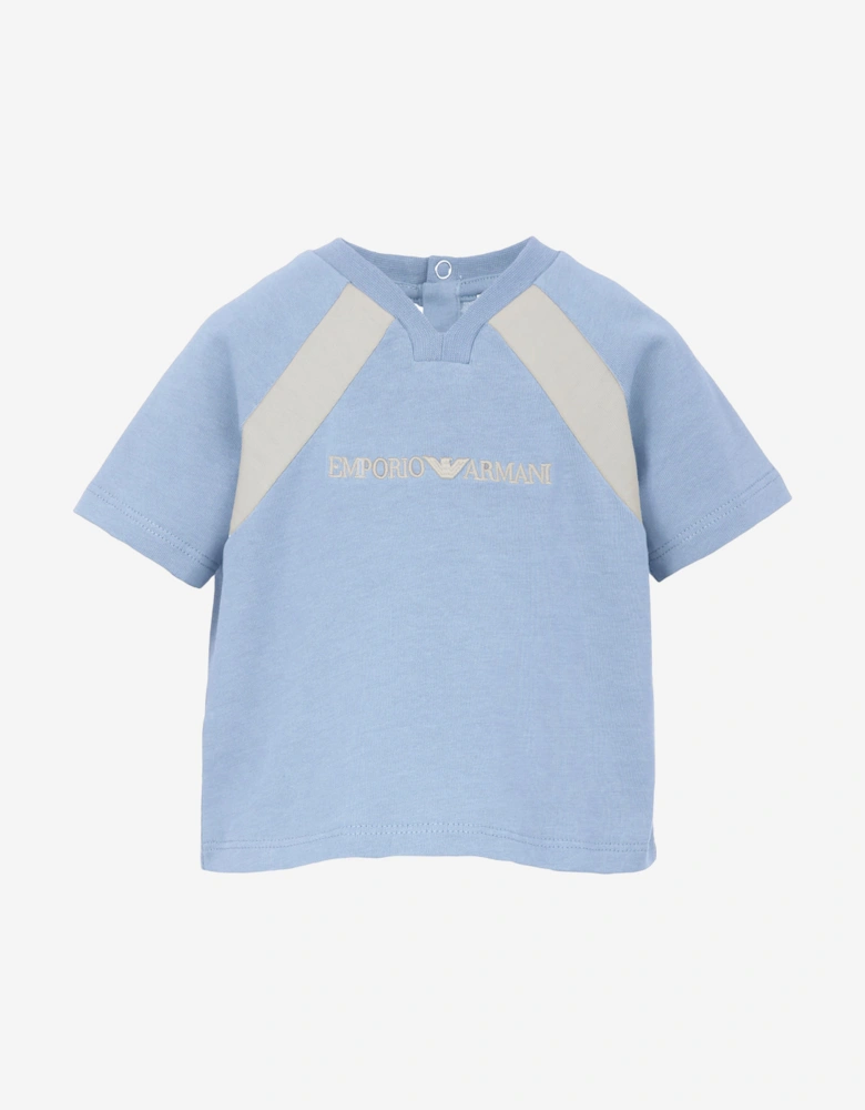 Baby Boys Colourblock T-Shirt in Blue