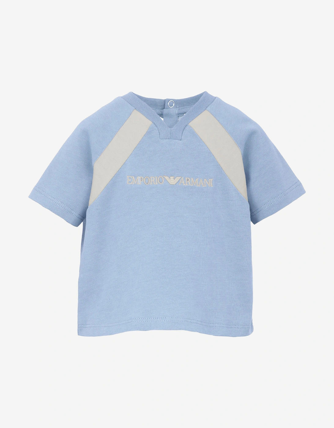 Baby Boys Colourblock T-Shirt in Blue, 5 of 4