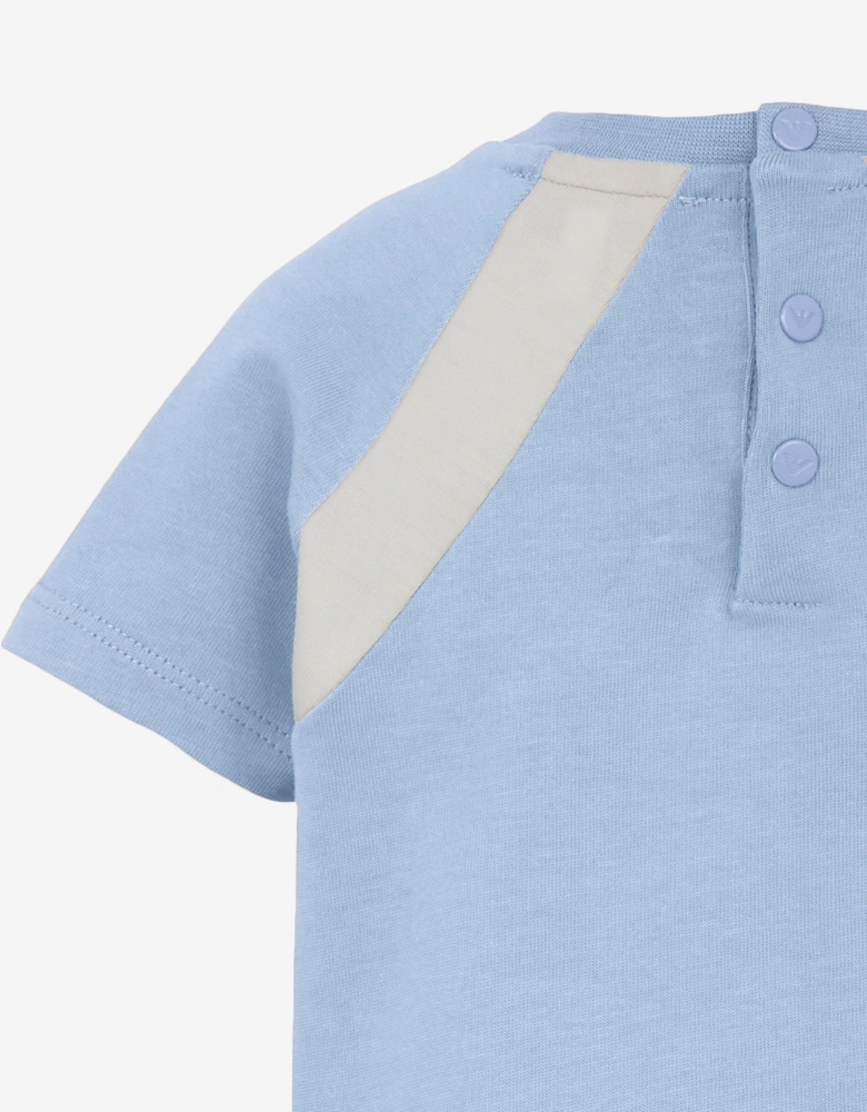 Baby Boys Colourblock T-Shirt in Blue