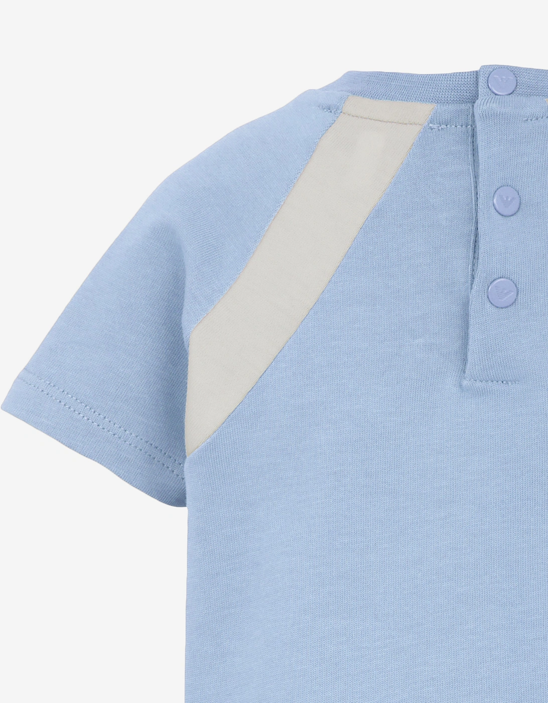 Baby Boys Colourblock T-Shirt in Blue