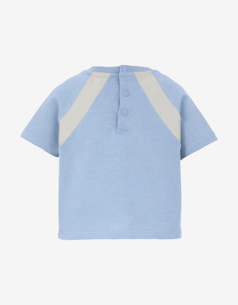 Baby Boys Colourblock T-Shirt in Blue