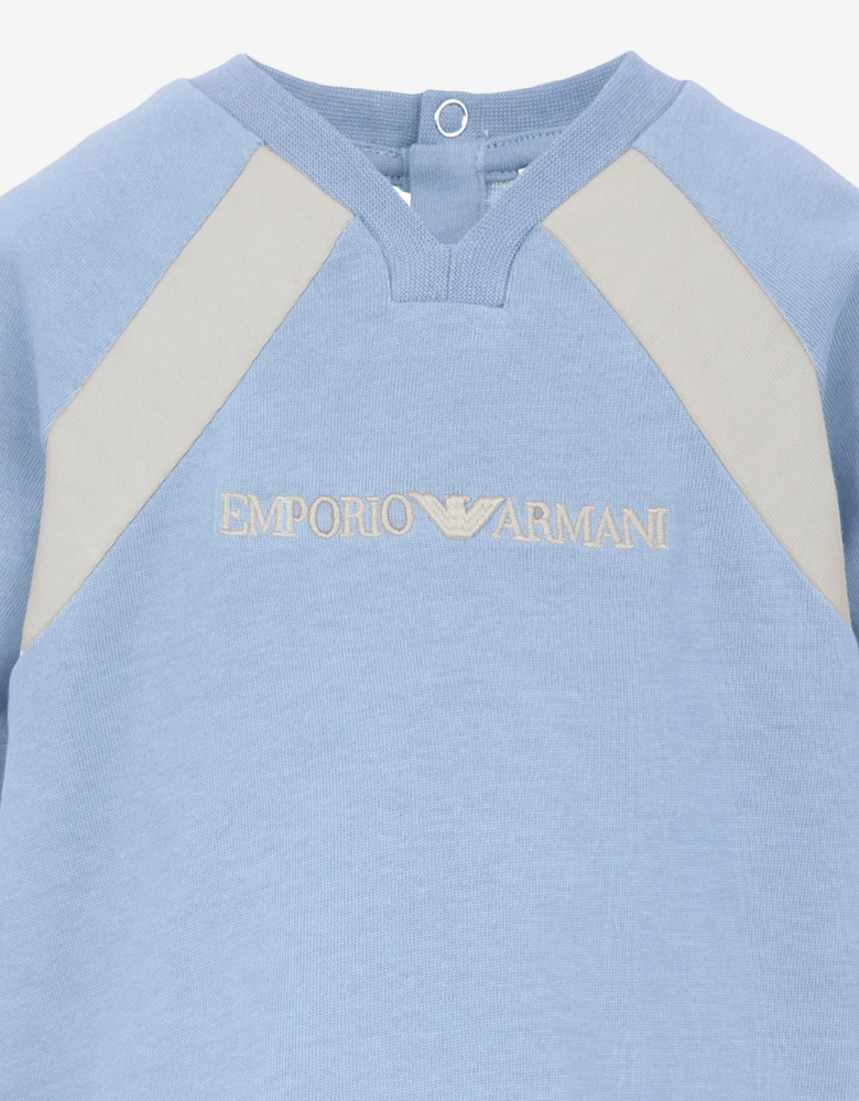 Baby Boys Colourblock T-Shirt in Blue