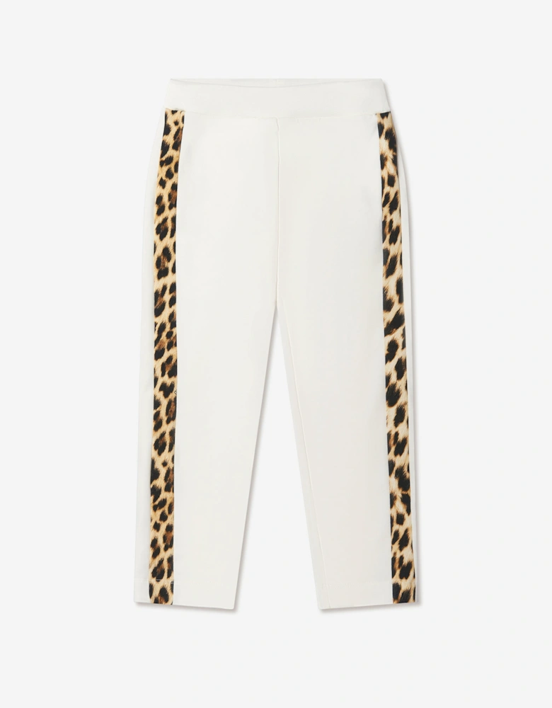 Girls Cotton Fleece Joggers
