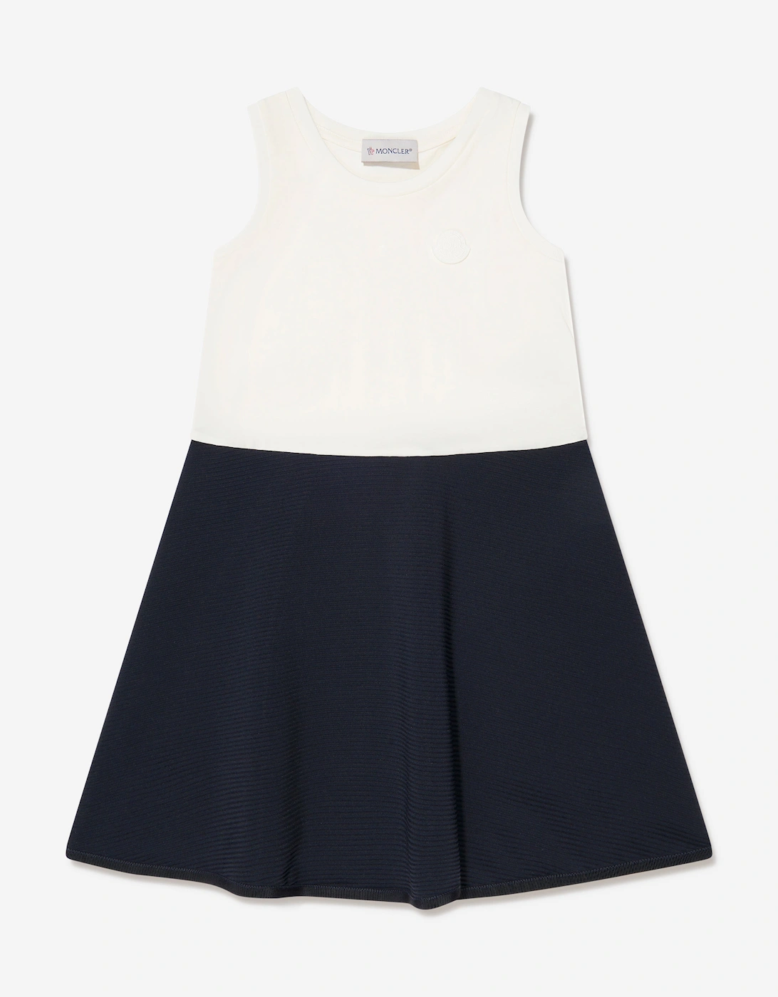 Enfant Girls Colourblock Dress in Navy, 5 of 4