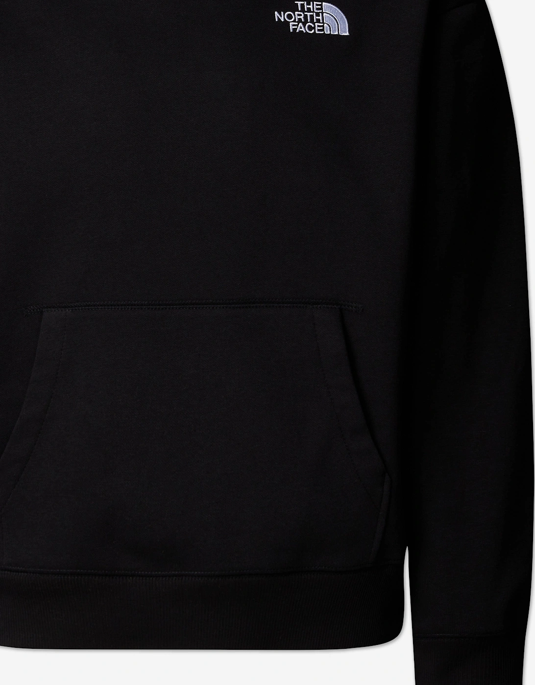 Kids Essential Oversized Hoodie in Black