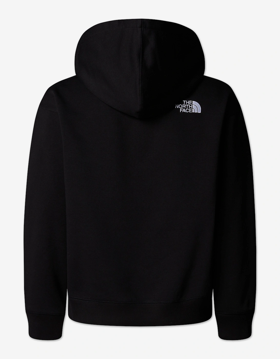 Kids Essential Oversized Hoodie in Black