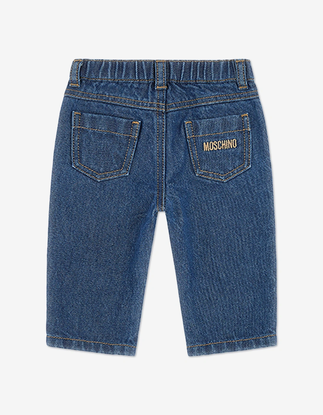 Baby Teddy Bear Jeans in Blue