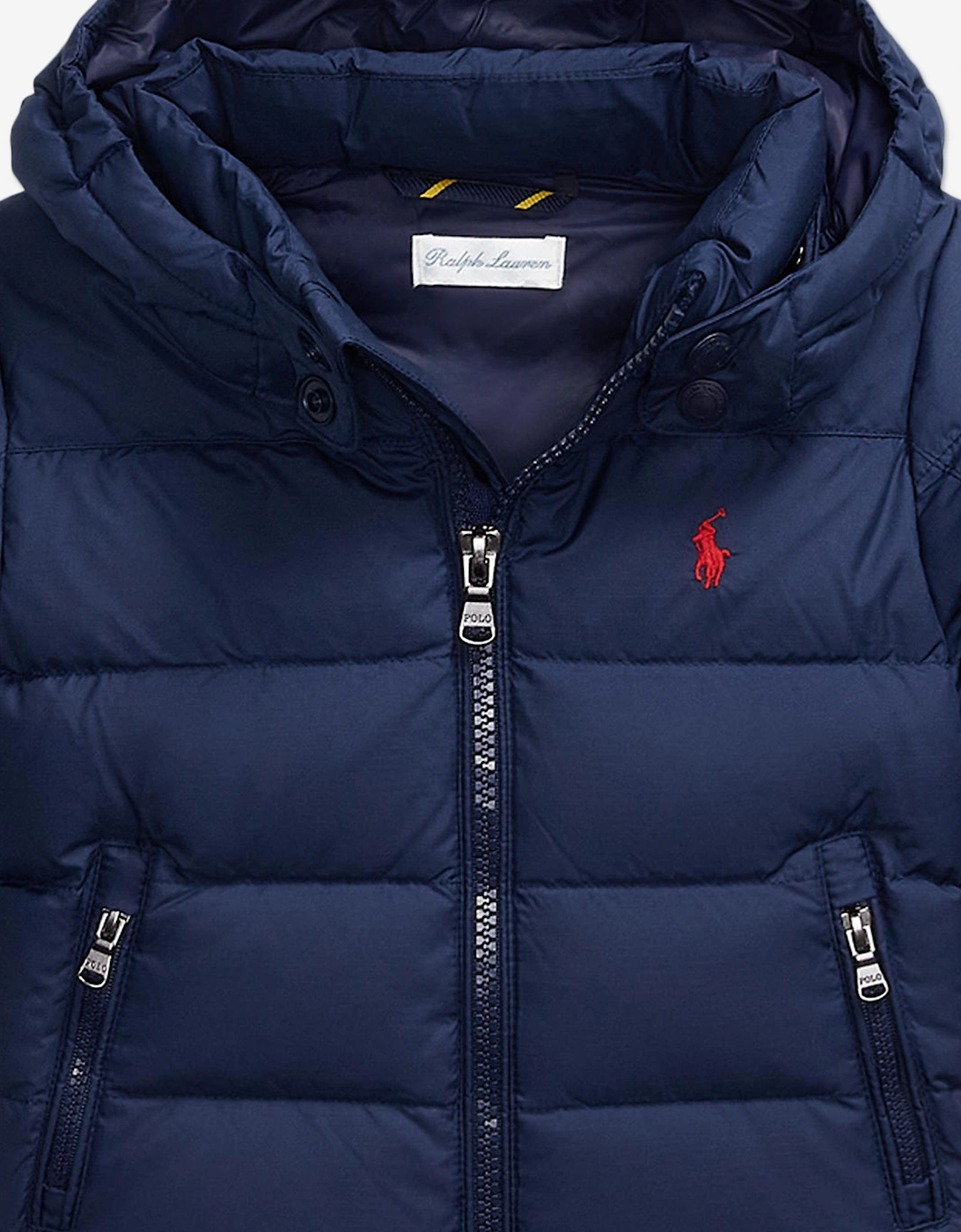 Baby Boys Down Padded Puffer Jacket in Navy
