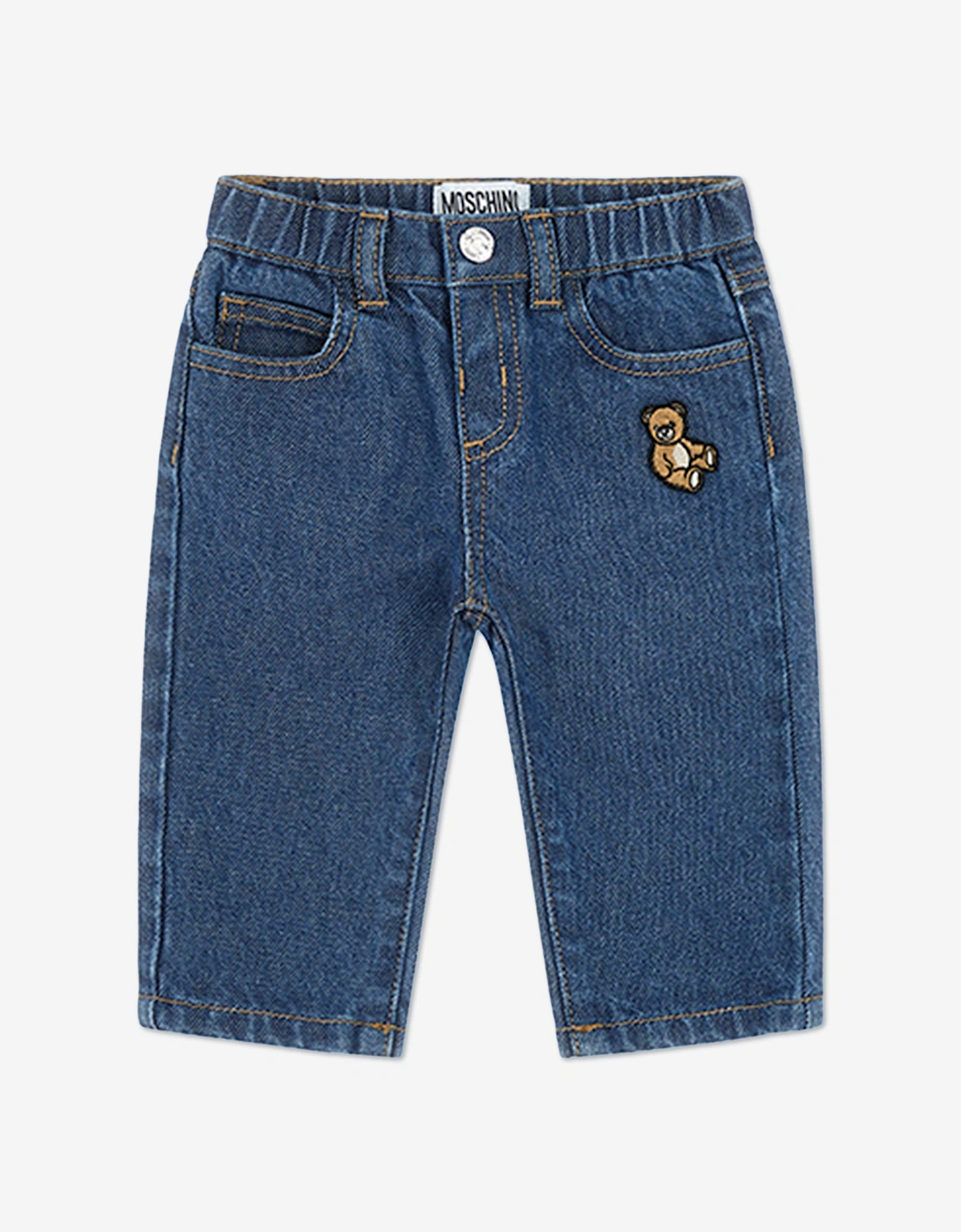 Baby Teddy Bear Jeans in Blue, 4 of 3