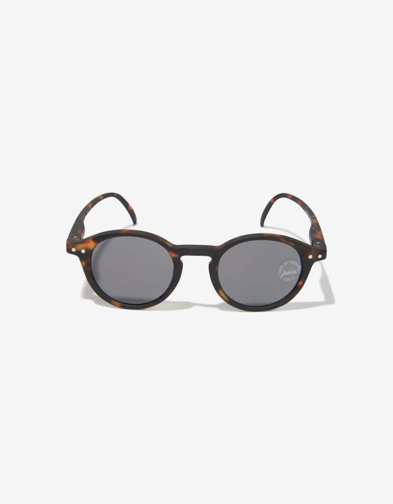 Kids Iconic Mini Sunglasses in Brown